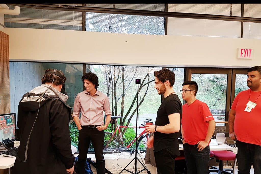 Stambol Studios and Microsoft team at SFU DemoFest Event