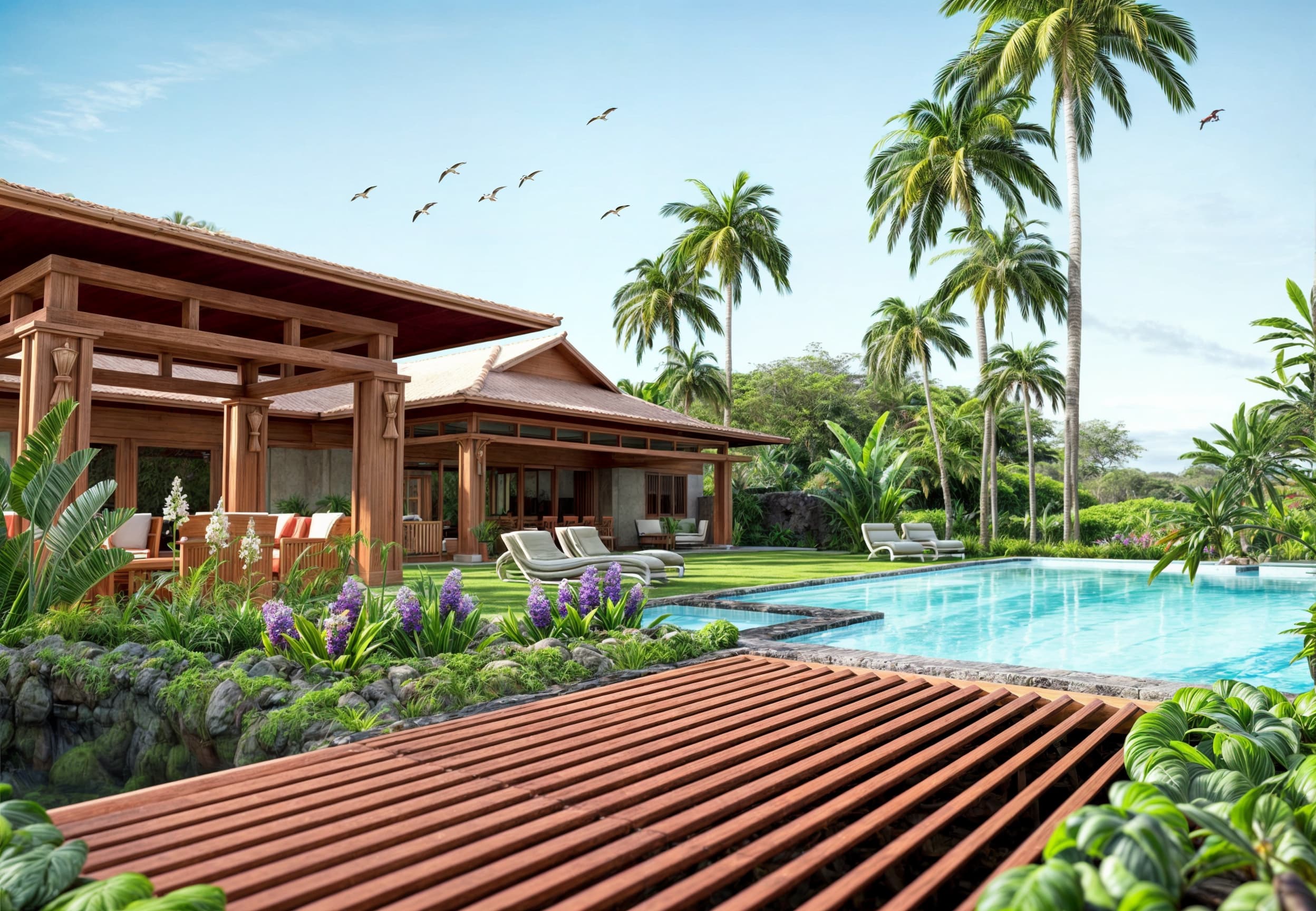 Hawaiian House Exteriors