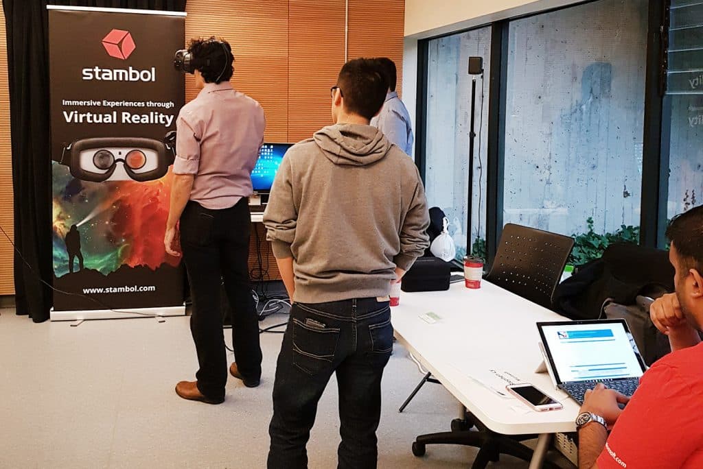 Stambol Studios VR set up