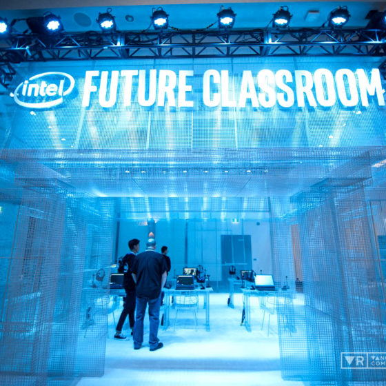Future Classroom Booth at VR/AR Global Summit Event in Vancouver