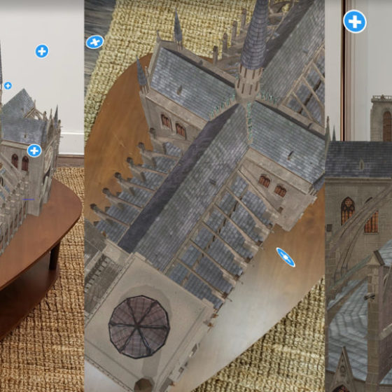 AR Replica Of Notre Dame