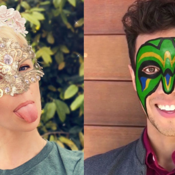 Snapchat's iPhone X exclusive lenses
